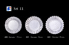 Set 11 Aluminum Flower Mold